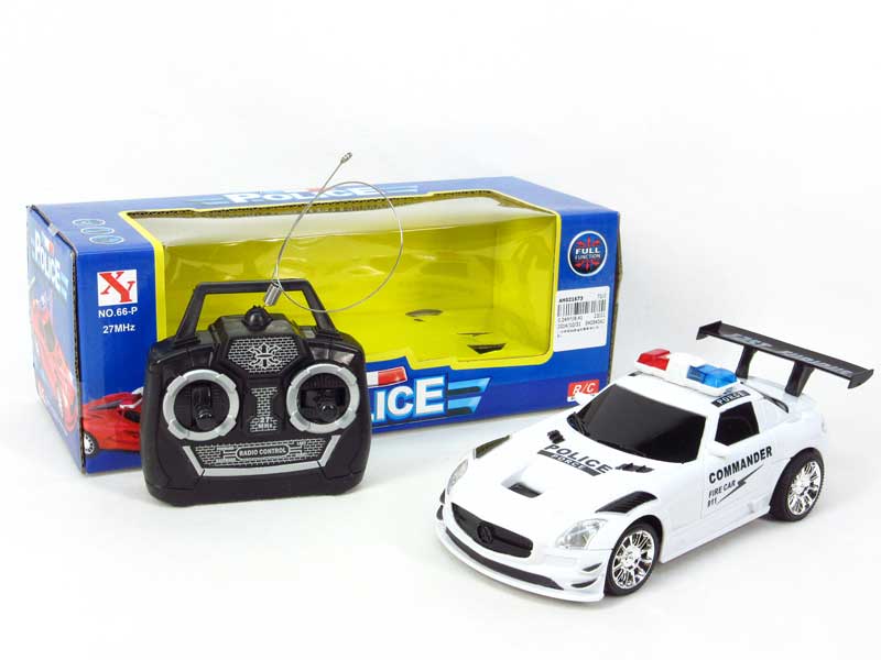 1:24 R/C Police Car 4Ways W/L(2C) toys