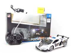 R/C Police Car 4Way W/L_Charge