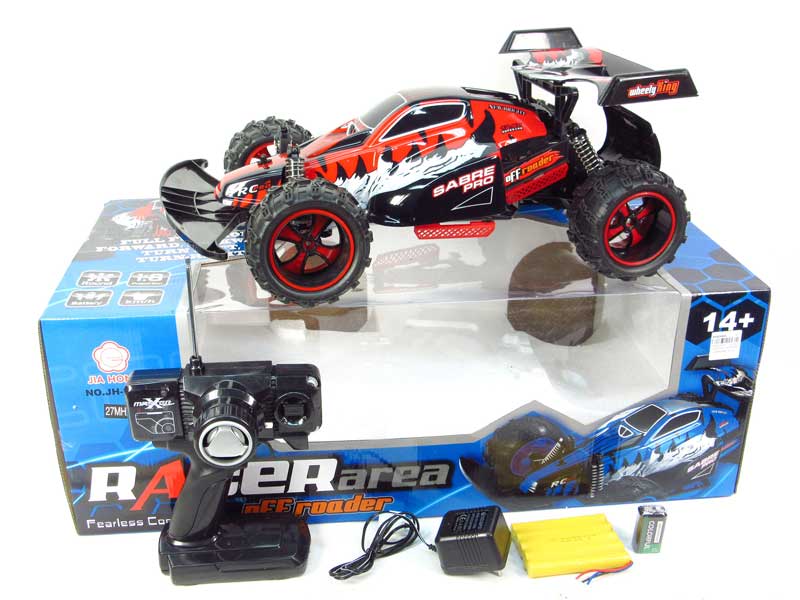 2.4G 1:8 R/C Cross-country Car 4Ways W/Charge(2C) toys