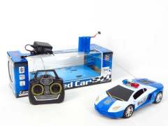 1:18 R/C Police Car 4Ways W/Charge(3C) toys