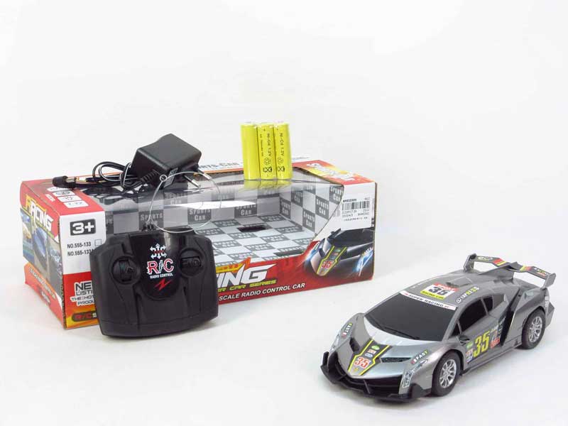 1:22 R/C Racing Car 4Way W/L_Charge toys