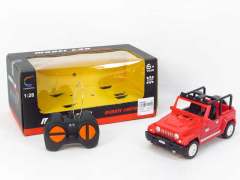 1:28 R/C Jeep 4Ways(2C) toys