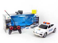 1:14 R/C Police Car 4Way W/L_Charge toys
