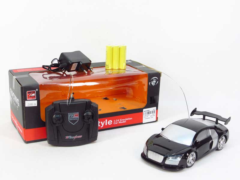 1:24 R/C Car 4Ways W/Charger toys