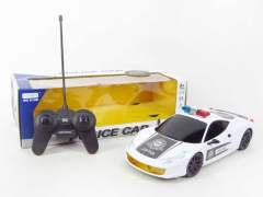 1:14 R/C Police Car 4Ways W/L toys