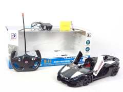 1:12 R/C Police Car W/Charge toys