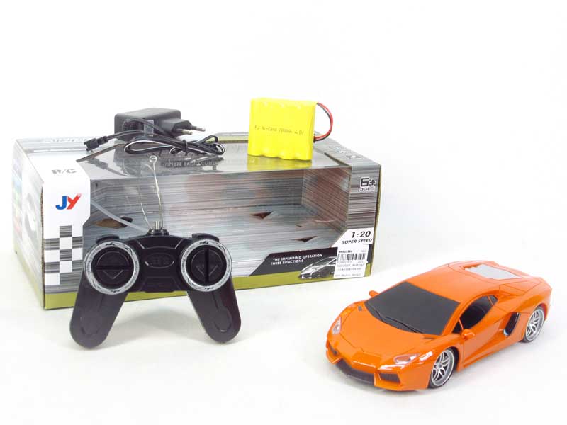 1:20 R/C Car 4Ways W/Charge toys