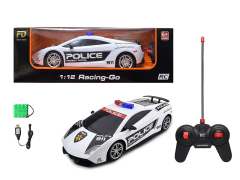 1:12 R/C Police Car 4Way W/L_Charge toys