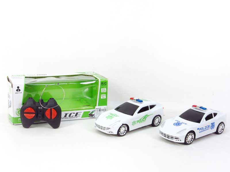 1:24 R/C Police Car 4Way W/L(2S4C) toys