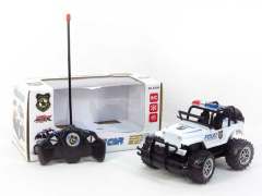 R/C Cross-country Police Car 4Ways W/L toys