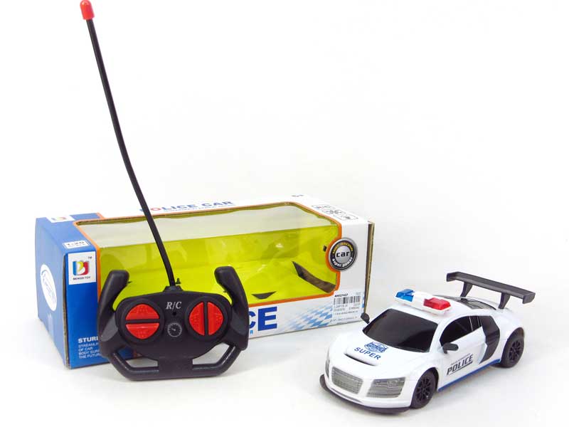 1:22 R/C Police Car 4Ways W/L toys