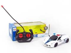1:22 R/C Police Car 4Way W/L toys