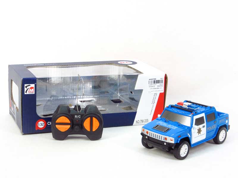 1:32 R/C Police Car 4Ways(2C) toys