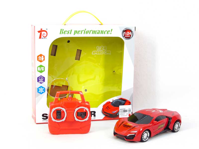 1:24 R/C Sports Car 4Ways(4C) toys