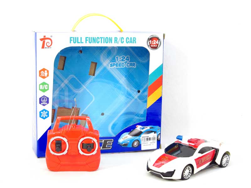 1:24 R/C Police Car 4Ways(3C) toys