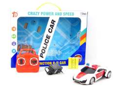 1:24 R/C Police Car 4Ways W/Charge(3C) toys