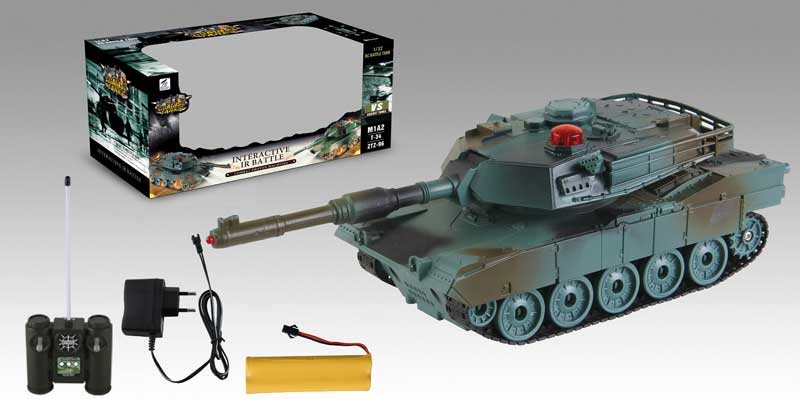 1:32 R/C Tank 10Ways W/Charge toys