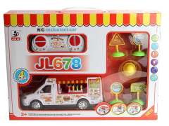 R/C Dining Car Set 4Ways W/L_S toys