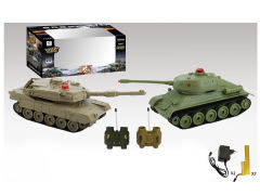 1:32 R/C Tank 10Ways W/Charge(2in1) toys