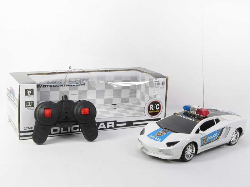 1:18 R/C Police Car W/L_S(2C) toys