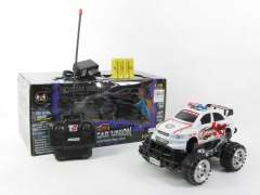 1:20 R/C Cross-country Police Car 4Ways W/Charge