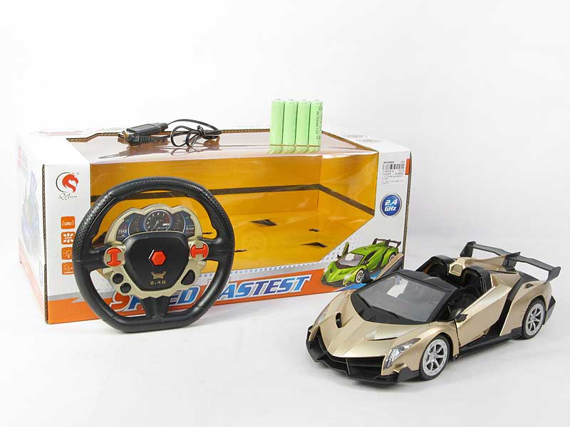 2.4G 1:16 R/C Car W/L_Charge toys