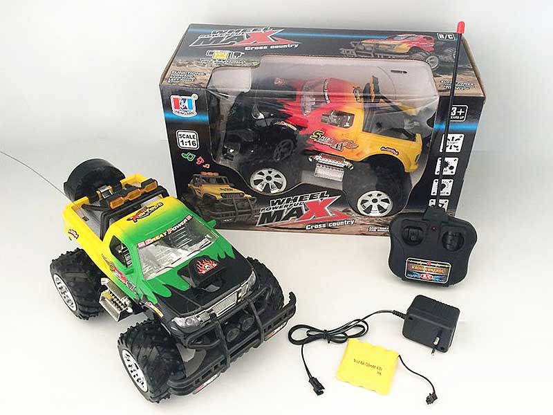 R/C Cross-country Car 4Ways W/L_M toys