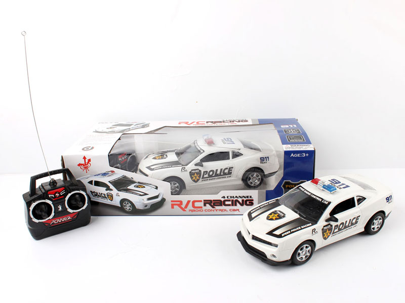1:18 R/C Police Car 4Way W/L toys