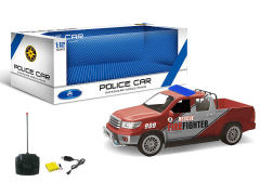 1:12 R/C Police Car 4Way W/L_S_Charge