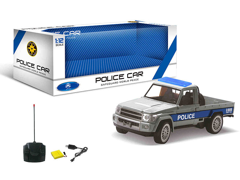 1:12 R/C Police Car 4Way W/L_S_Charge toys