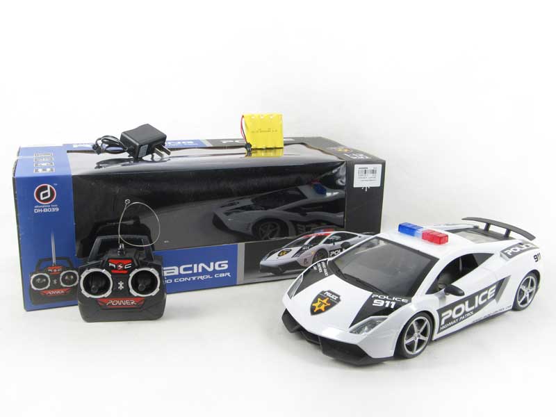 1:12 R/C Police Car 4Ways W/L toys