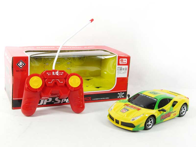1:20 R/C Racing Car 4Way W/L(2C) toys