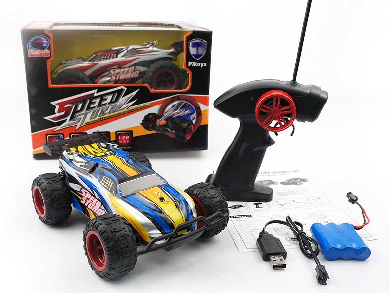 1:22 R/C Car W/Charge(2C) toys
