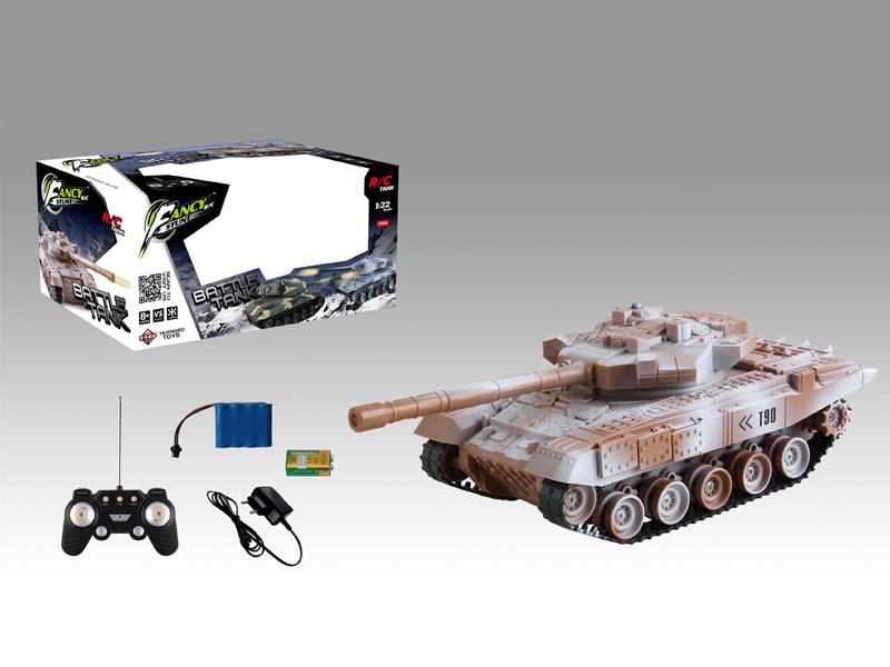 1:32 R/C Tank W/Charge toys