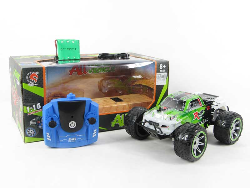2.4G 1:16 R/C Car W/Charge toys