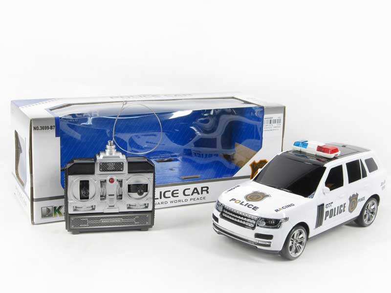 R/C Police Car 4Ways W/S(2C) toys