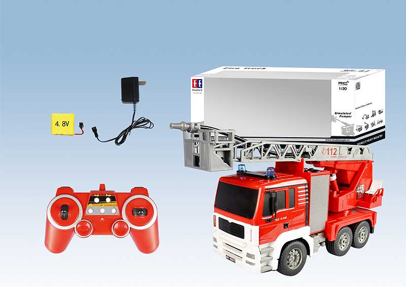 1:20 2.4G R/C Fire Engine W/Charge toys