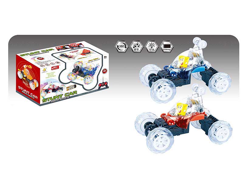 R/C Stunt Car 4Ways W/M_Charge toys