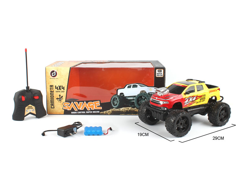 1:14 R/C Racing Car 4Ways W/L_Charge toys