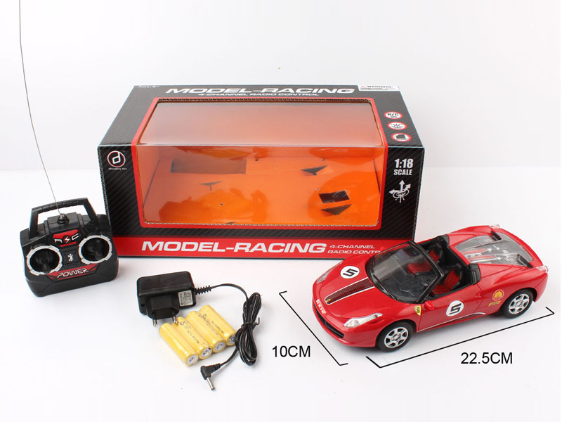 1:18 R/C Racing Car W/L_Charge toys