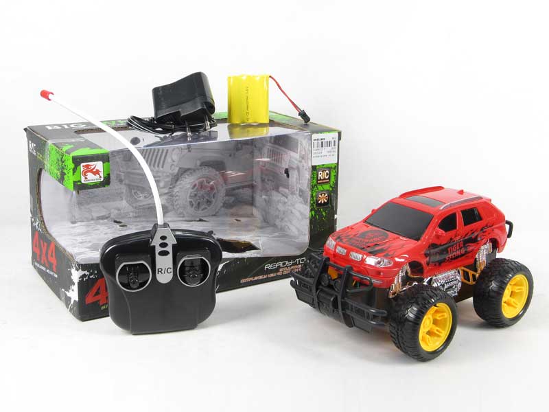 R/C Cross-country Car 4Ways W/Charge(2C) toys