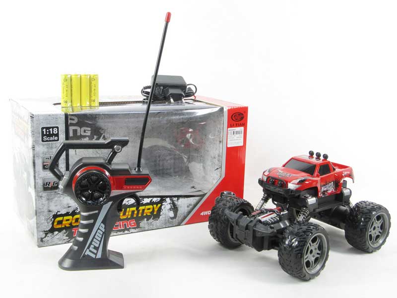 1:18 R/C Cross-country Car 4Ways W/Charge toys
