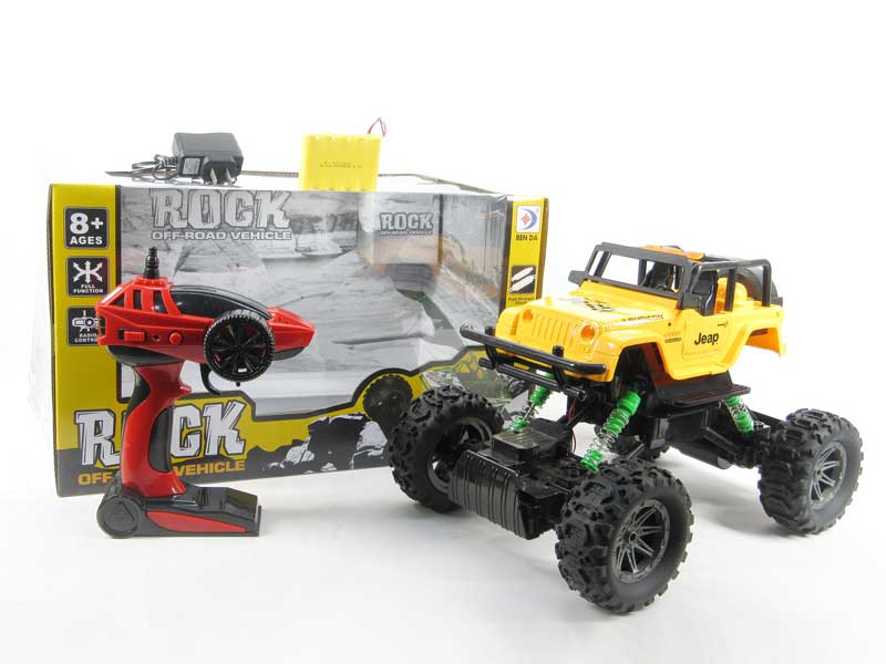 2.4G R/C Jeep W/Charge toys