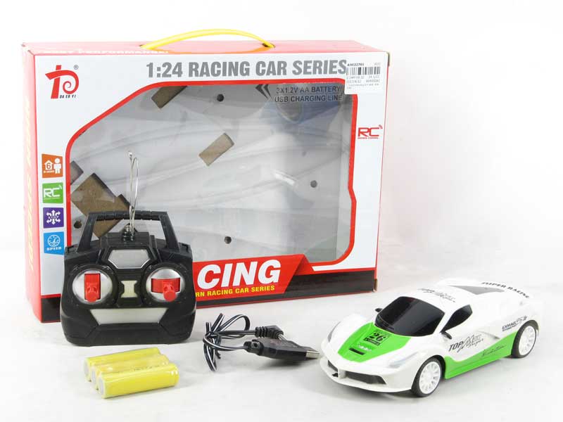 1:24 R/C Racing Car 4Way W/Charge toys