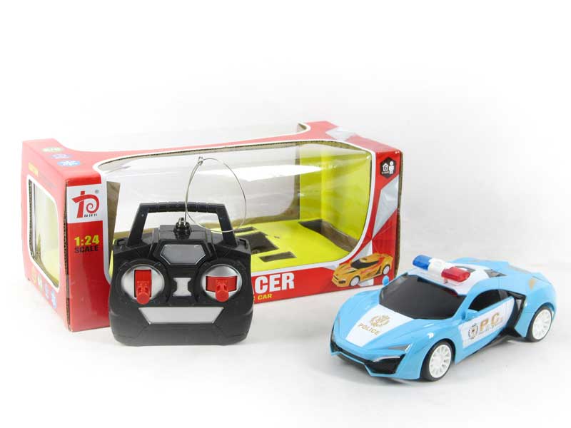 1:24 R/C Police Car 4Ways(3C) toys