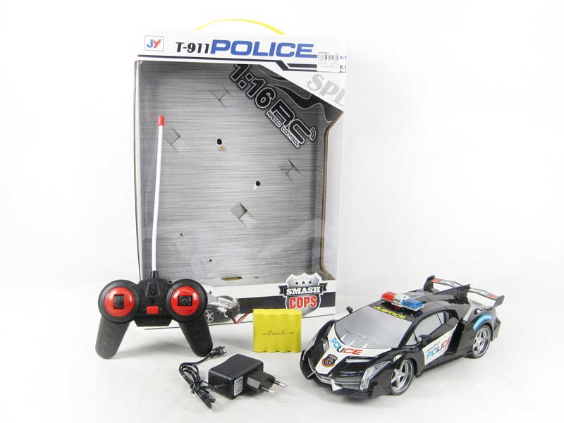 1:16 R/C Police Car W/Charge toys