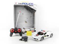 1:16 R/C Police Car 4Ways W/Charge
