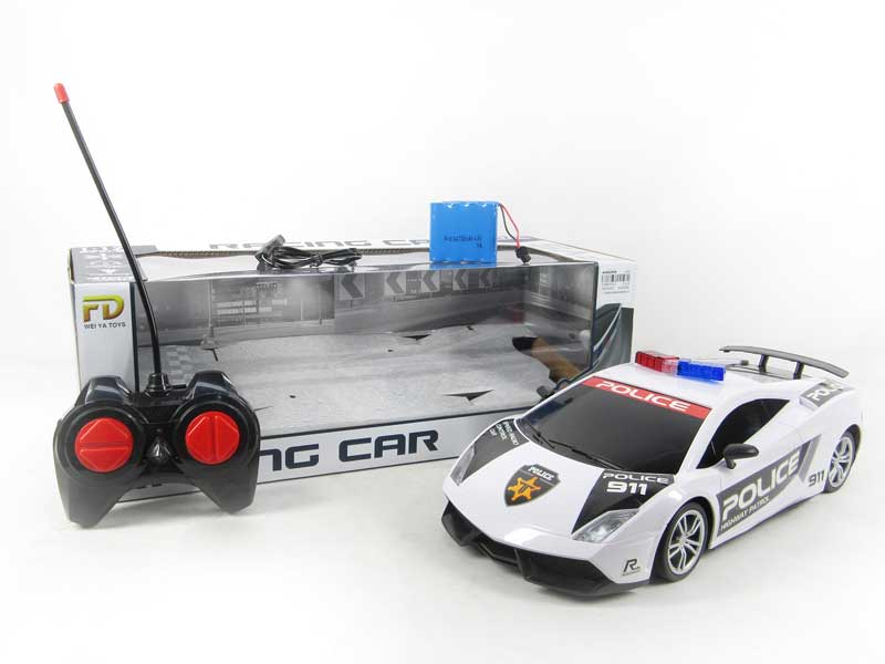 1:12 R/C Police Car 4Ways W/L_Charge toys