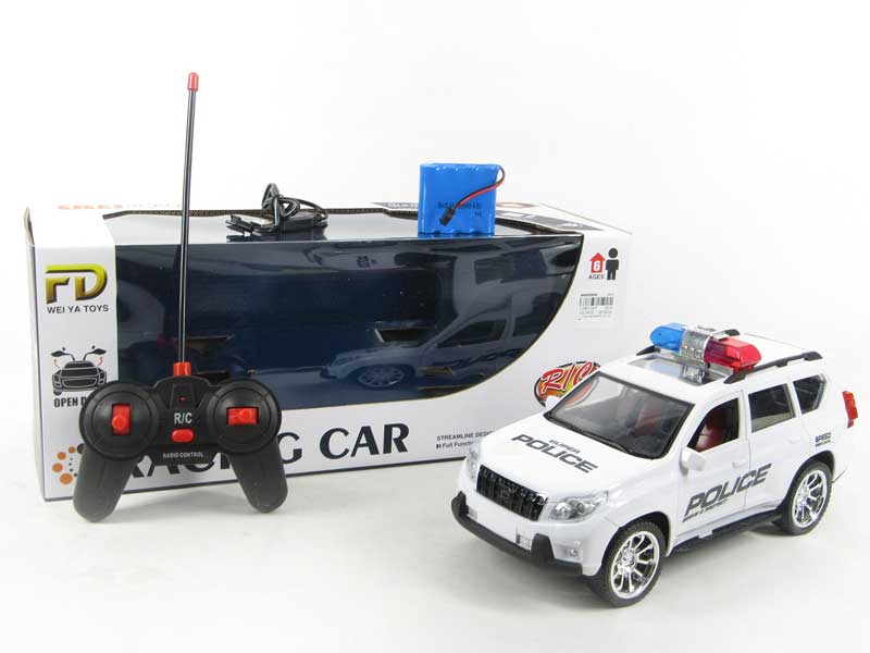 1:14 R/C Police Car W/L_Charge toys