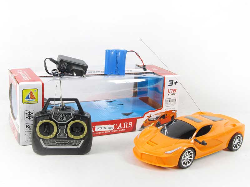 1:18 R/C Car 4Ways W/Charge(3C) toys